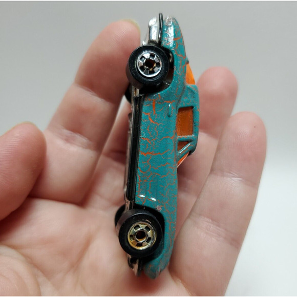 Vintage Hot Wheels Mattel Stingray Corvette Crackle Paint Diecast Toy Car 1979 - Picture 7 of 8